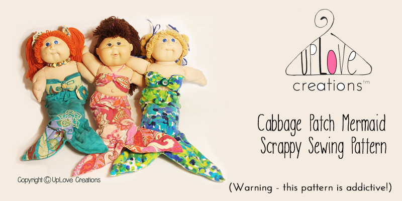 Cabbage Patch Mermaid Pattern