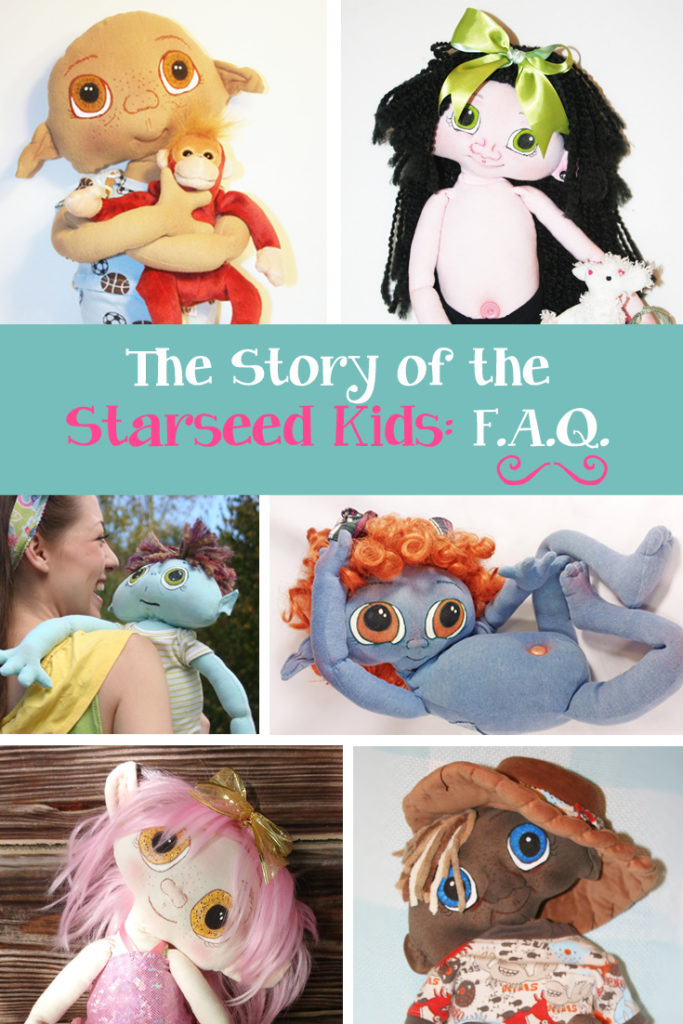 Starseed Kids OOAK Art Dolls