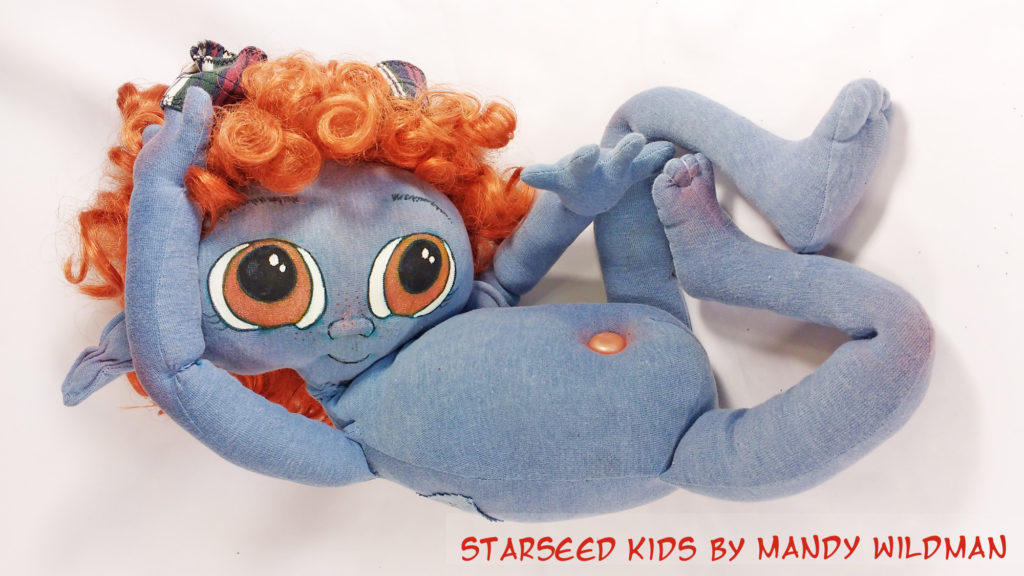 Starseed ET Doll by Mandy Wildman