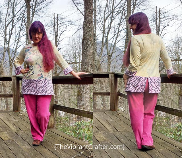 How to make an upcycled tunic top