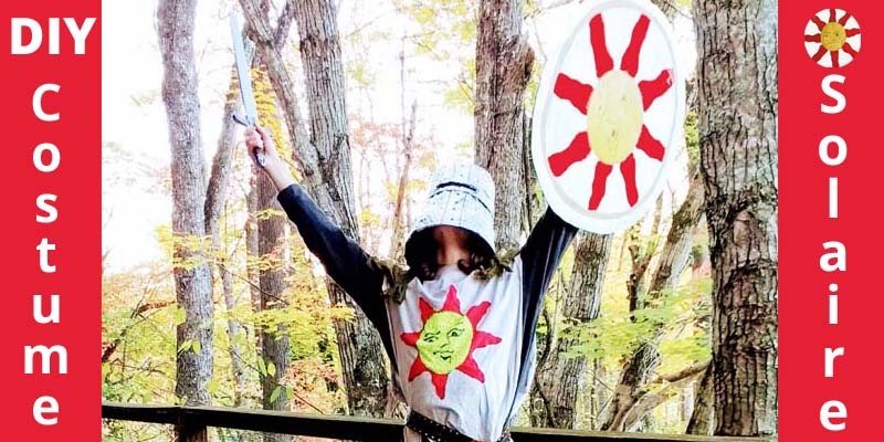 DIY Solaire costume from Dark Souls