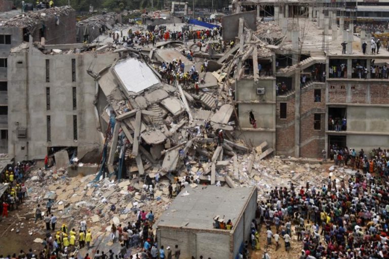 The Rana Plaza clothing factory tragedy